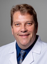 Timothy Dillingham in white coat